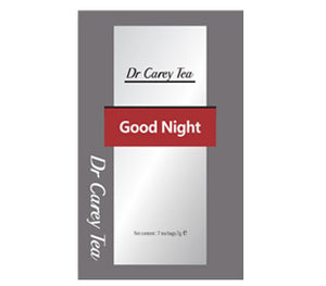 Dr Carey Tea - Good Night (Made in Singapore) /Net content: 7 tea bags, 7g